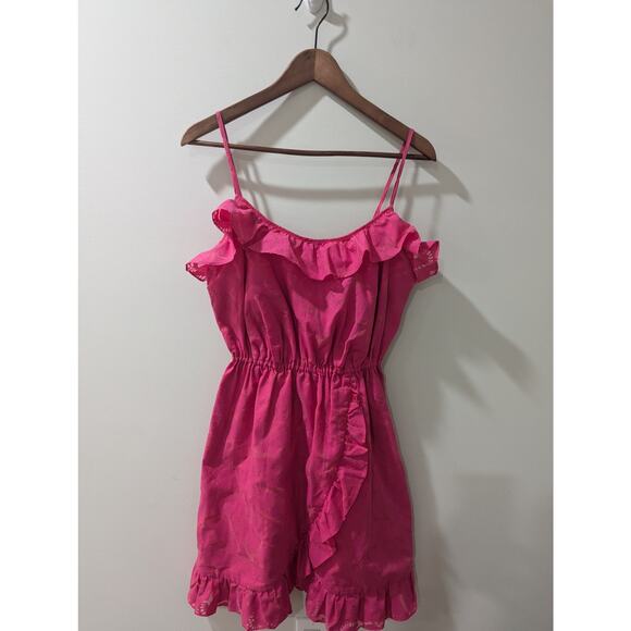 Lilly Pulitzer Pink Ruffle Anchor Dress - Picture 2 of 5